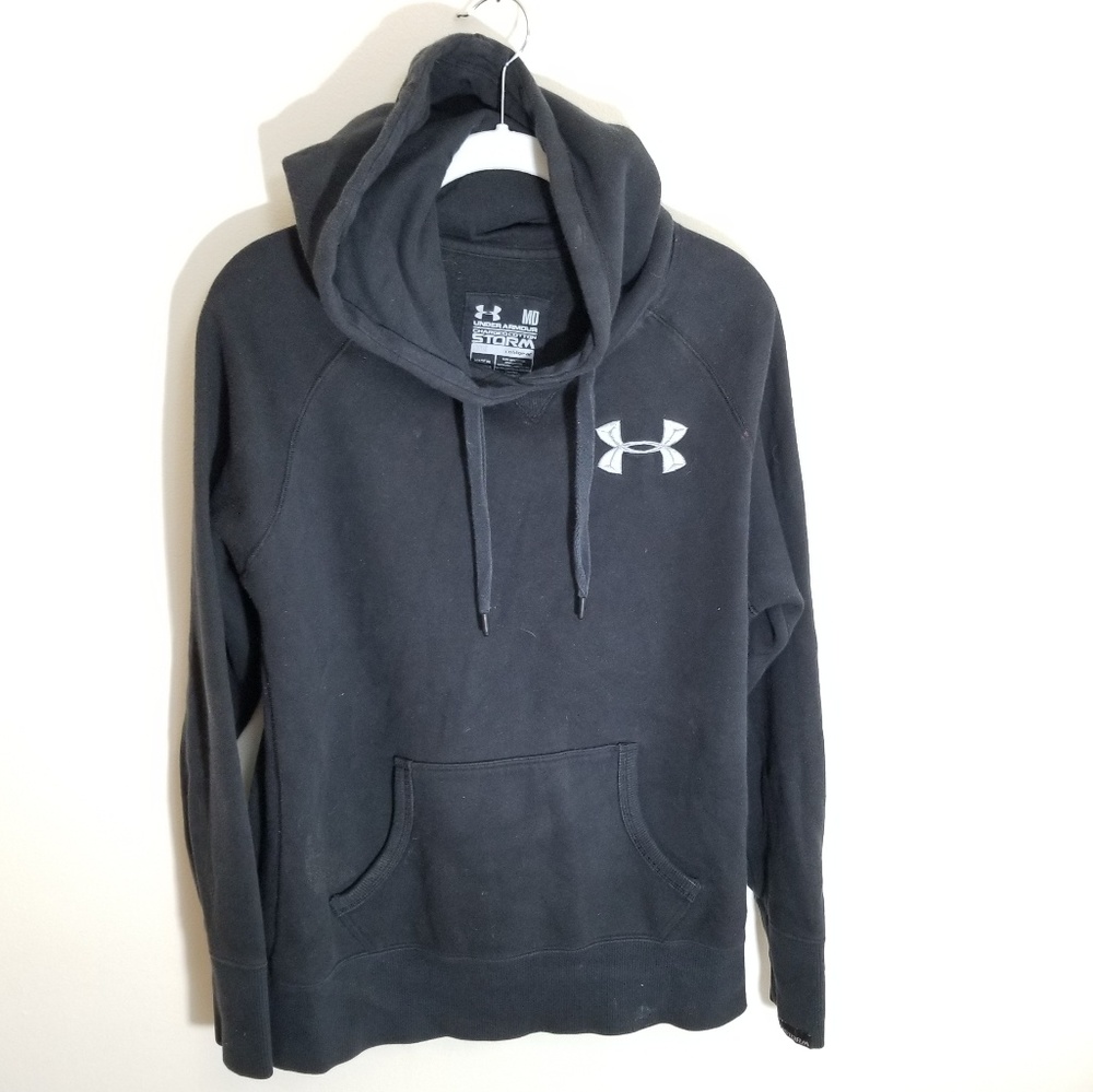 UnderArmour Black Logo Hoodie - M
